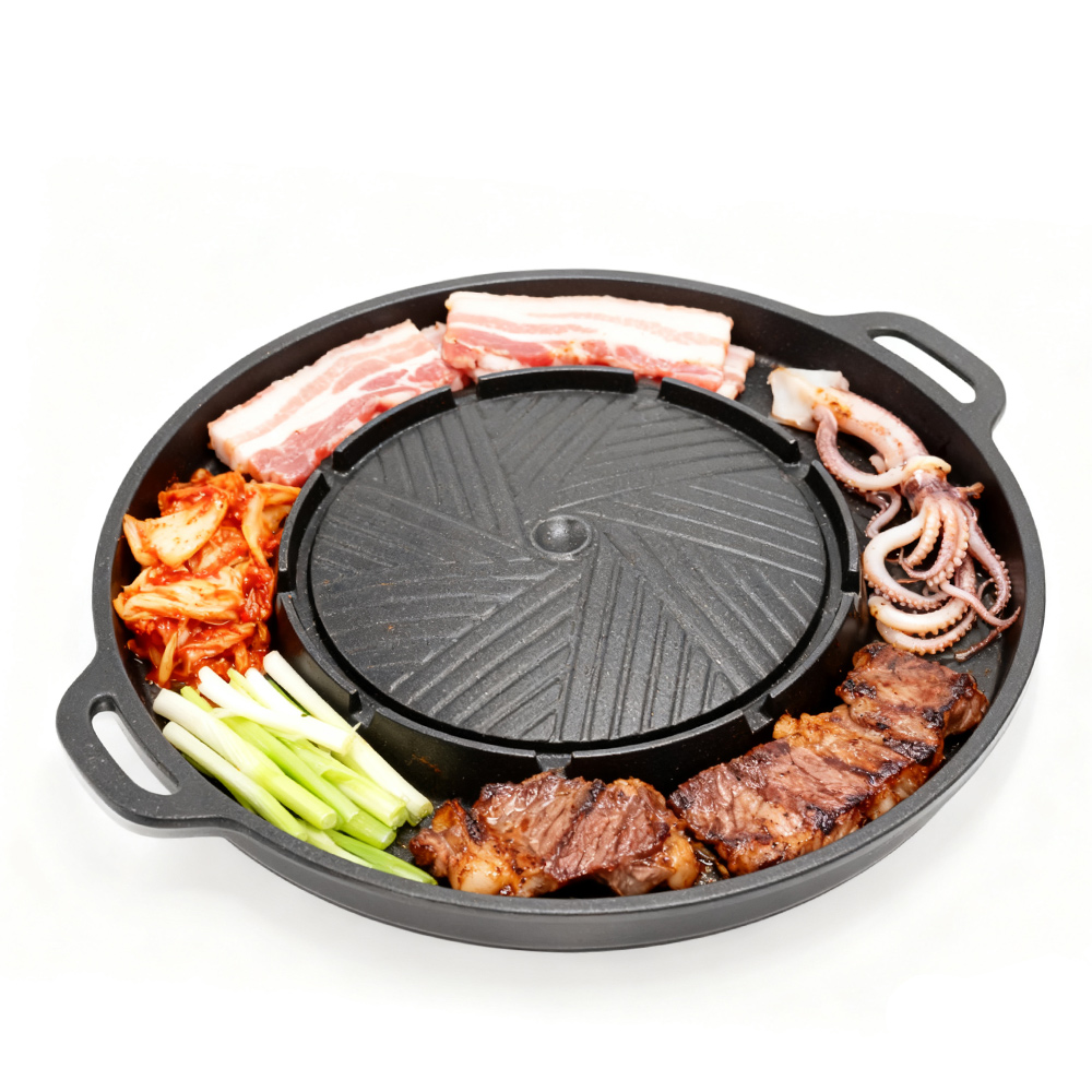 Camping Cooking And Eating - KOSUN Korean BBQ Grill Pan 2