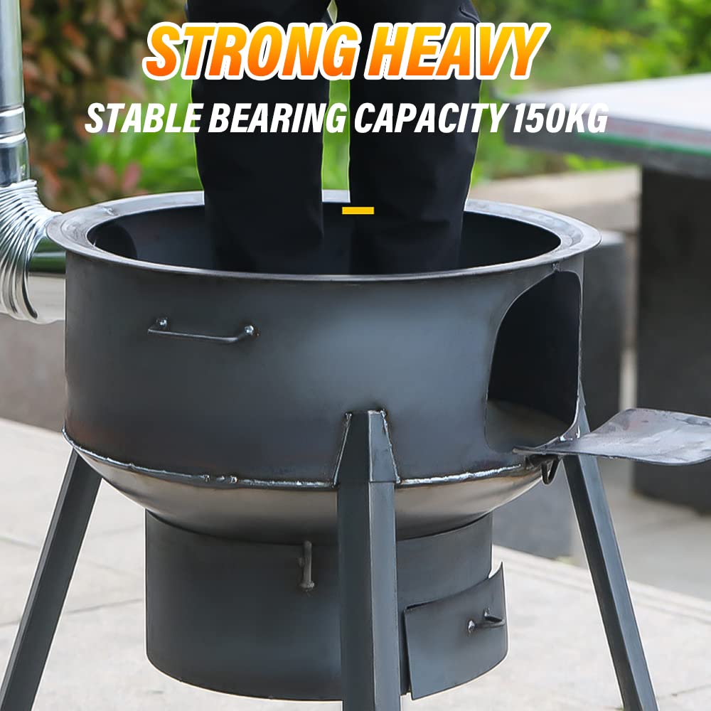 Camping Cooking Hot Plate - 58cm Portable Detachable Outdoor Cooking Stove