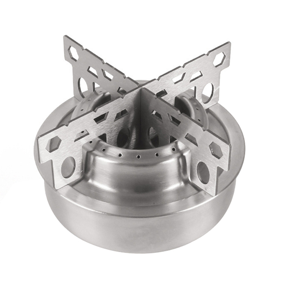 Camping Cooking Multi Tool - Portable Mini Alcohol Stove Crosses Stove