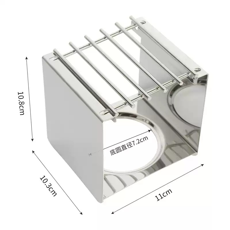 Camping Cooking Accessories - Stainless Steel Square Coffee Stove Stand