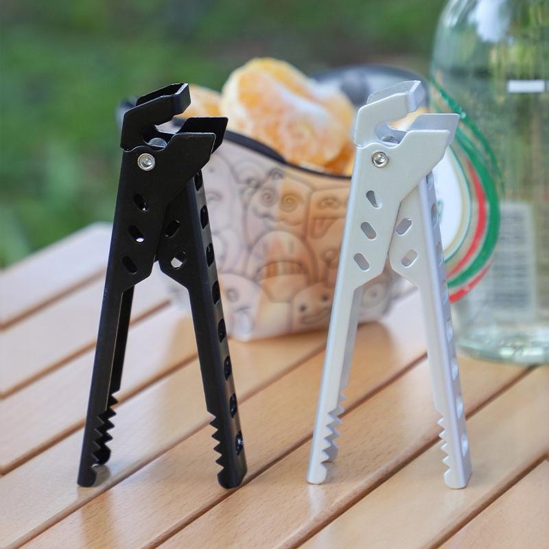 Camping Cooking Pot - Durable Anti-hot Pot Clip Rustproof Alloy