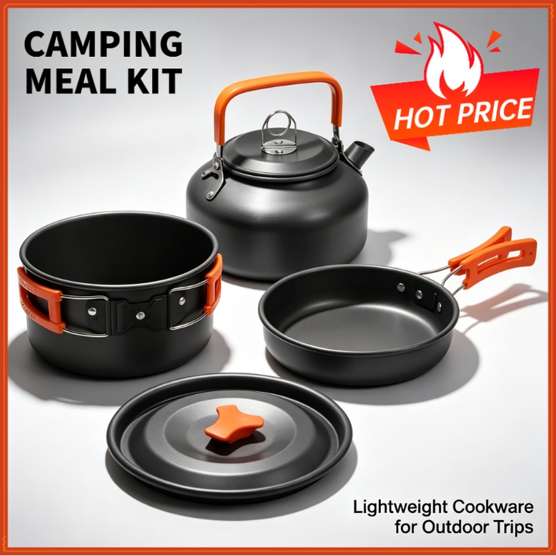 Camping Cooking Accessories Set - Camping Cooking set Camping Cookware Travel