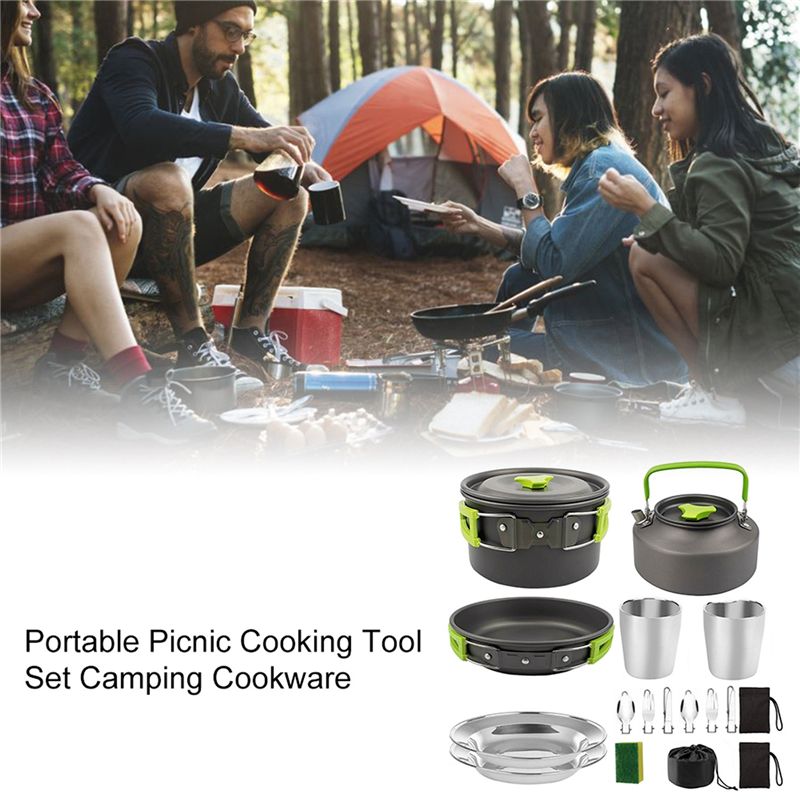 【BUYERS】Camping Cookware Porta - огляд і ціна Camping Cooking Accessories Set