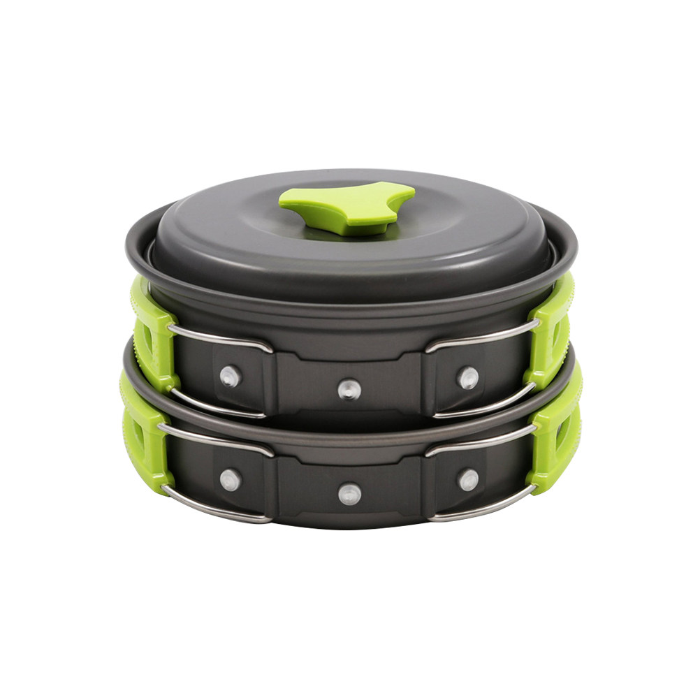10Pcs Lightweight Camping Cook - огляд і ціна Camping Lightweight Cooking Pot