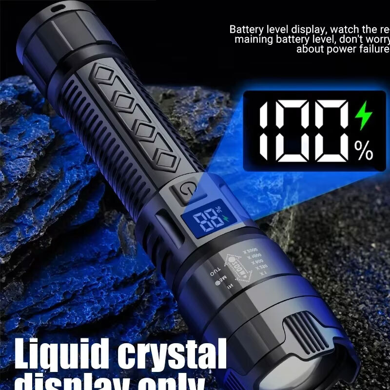 High Strong Power Led Flashlig - огляд і ціна Camping Cooking Fish