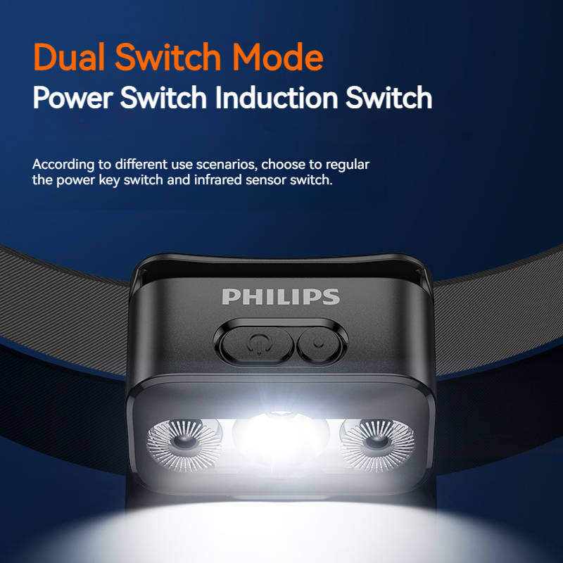 Philips LED Headlamp Sensor He - огляд і ціна Camping Cooking Fish
