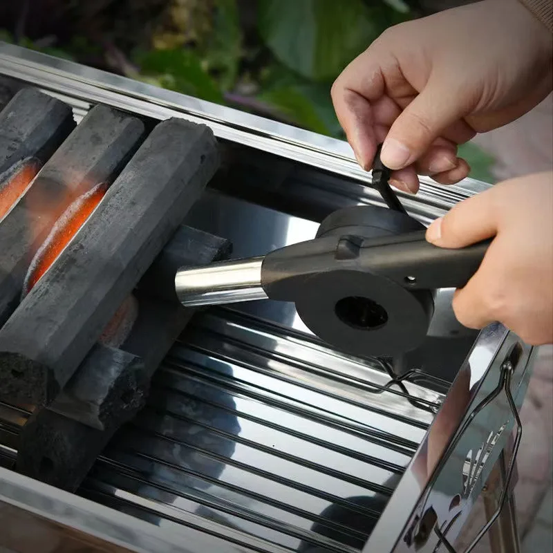 Outdoor Cooking Barbecue Blowe - огляд і ціна Camping Cooking Accessories Set