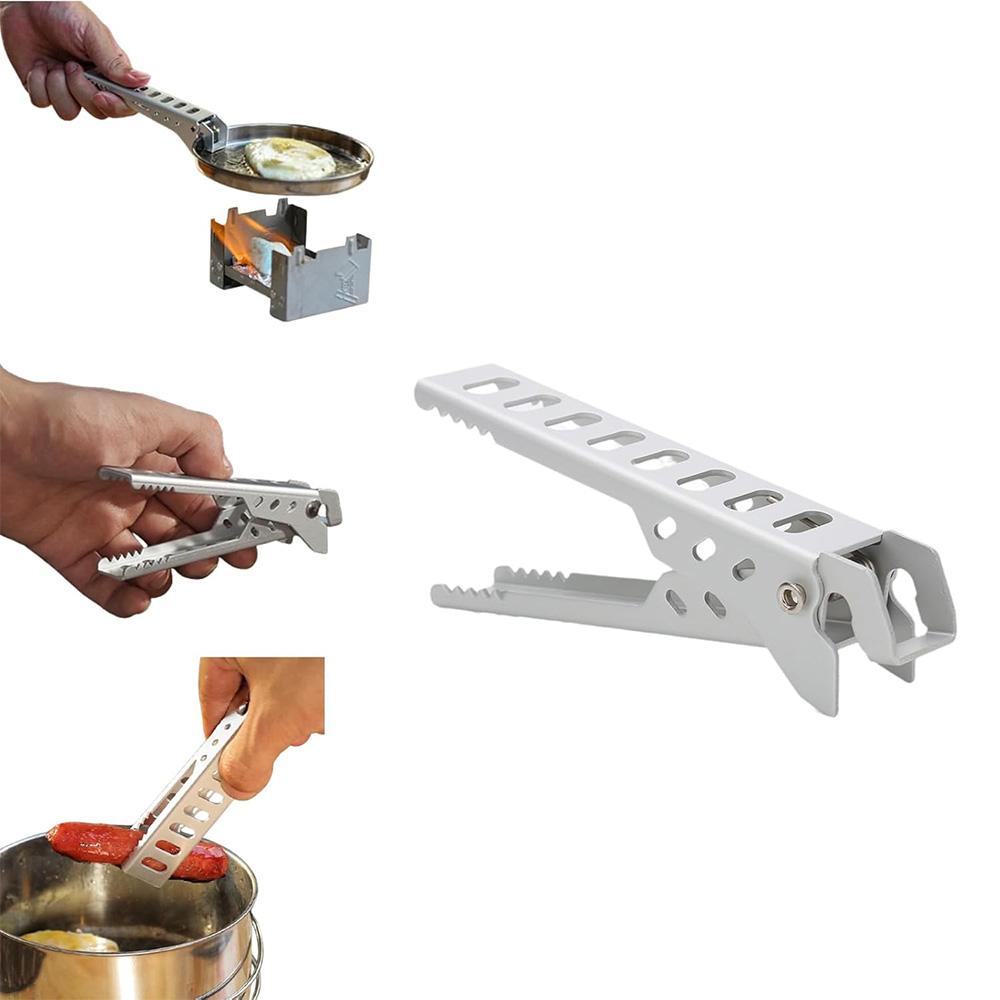 Outdoor Heat-resistant Pot Gri - огляд і ціна Camping Cooking Accessories Set
