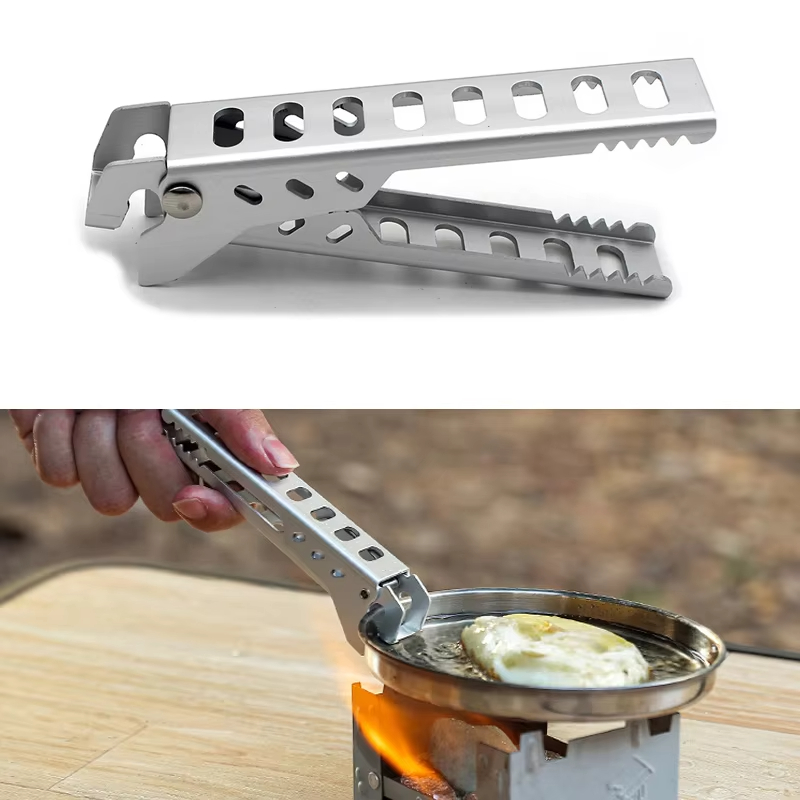 Outdoor Heat-resistant Pot Gri - огляд і ціна Camping Cooking Accessories Set
