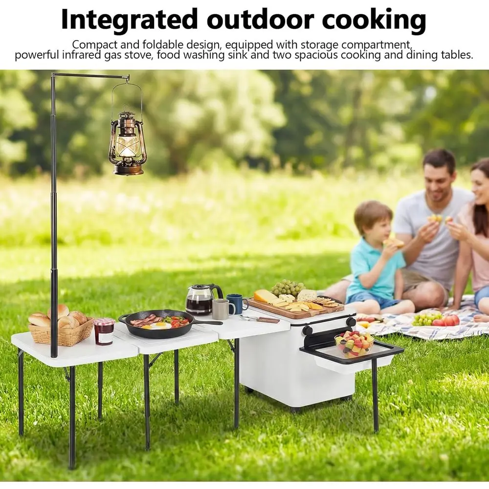 Portable Folding Camping Kitch - огляд і ціна Camping Cooking Light