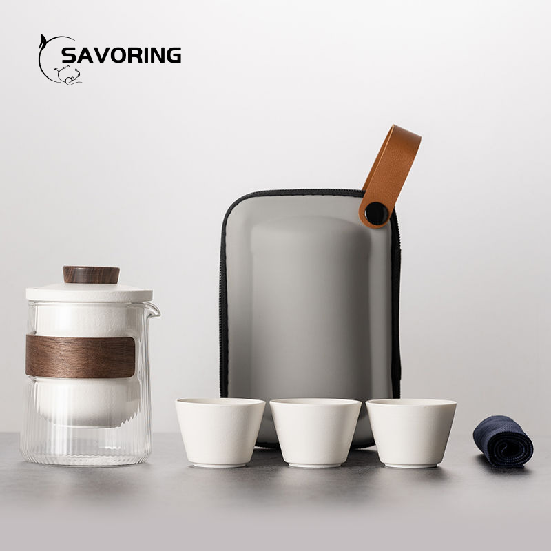 Simple Chinese Ceramic Tea Set - огляд і ціна Camping Cooking Accessories