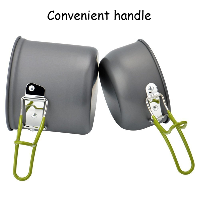 Outdoor Portable Camping Cookw - огляд і ціна Camping Lightweight Cooking Pot