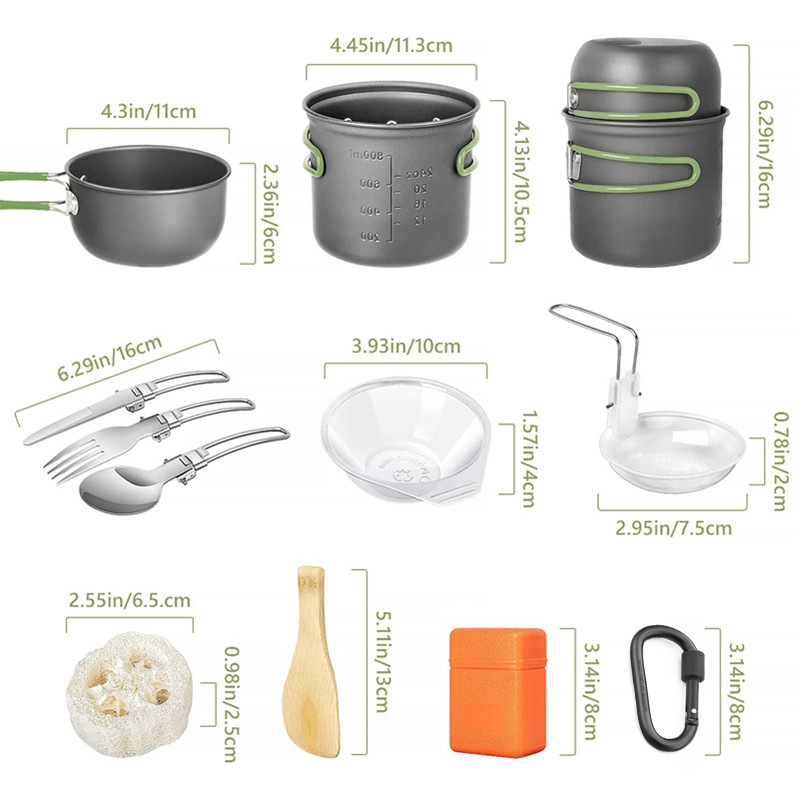 Camping Cookware Kit, Camping  - огляд і ціна Camping Cooking Multi Tool