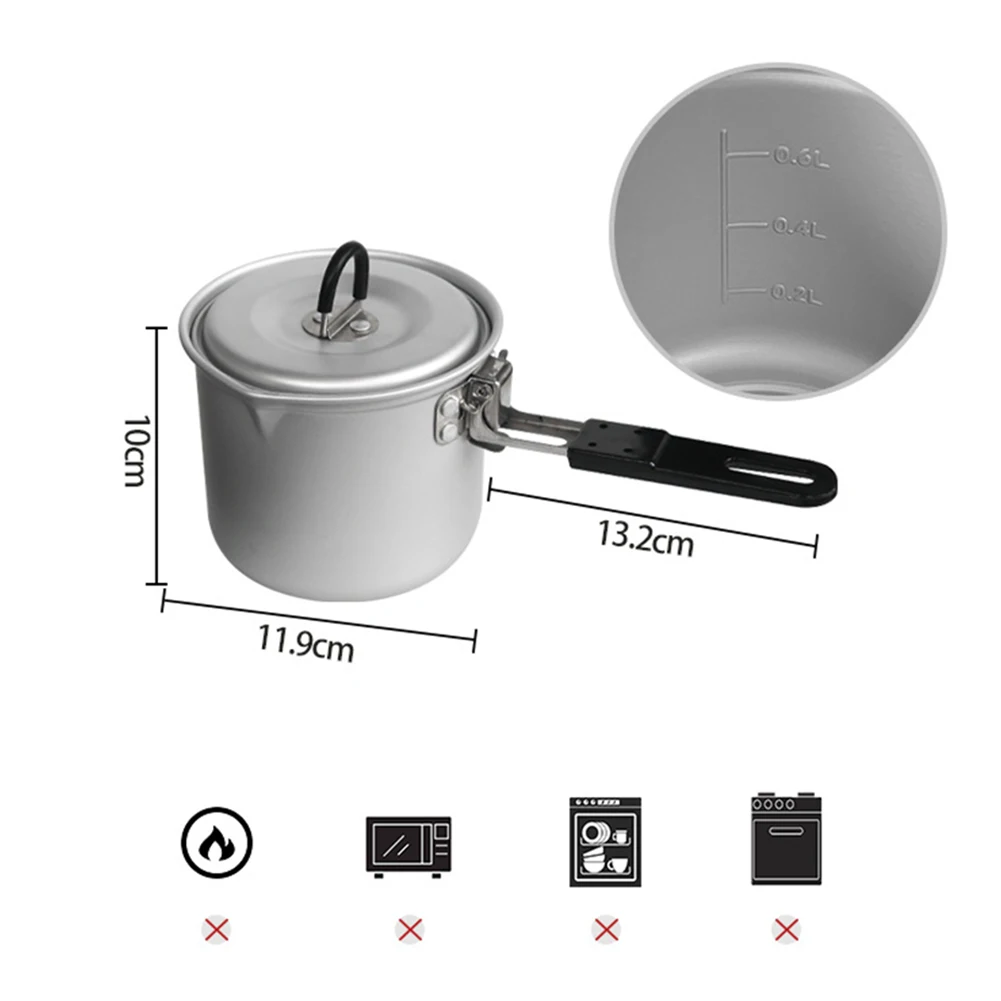 New Outdoor Small Milk Pot Ult - огляд і ціна Camping Cooking Light