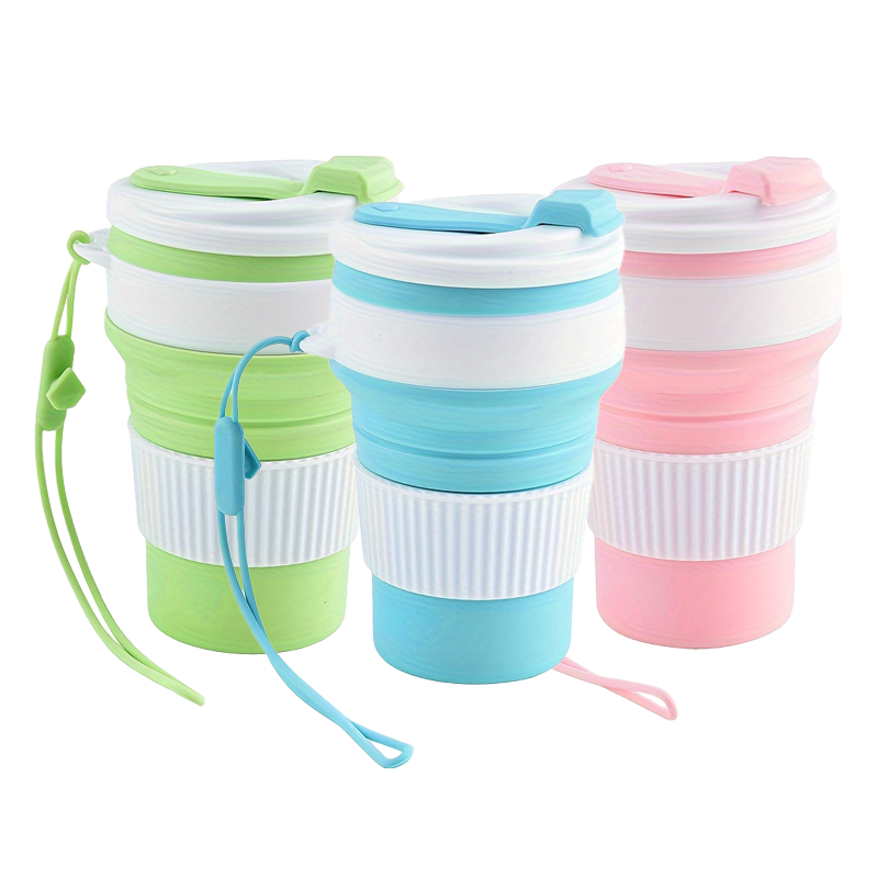 Collapsible Silicone Travel Cu - огляд і ціна Camping Cooking Pot