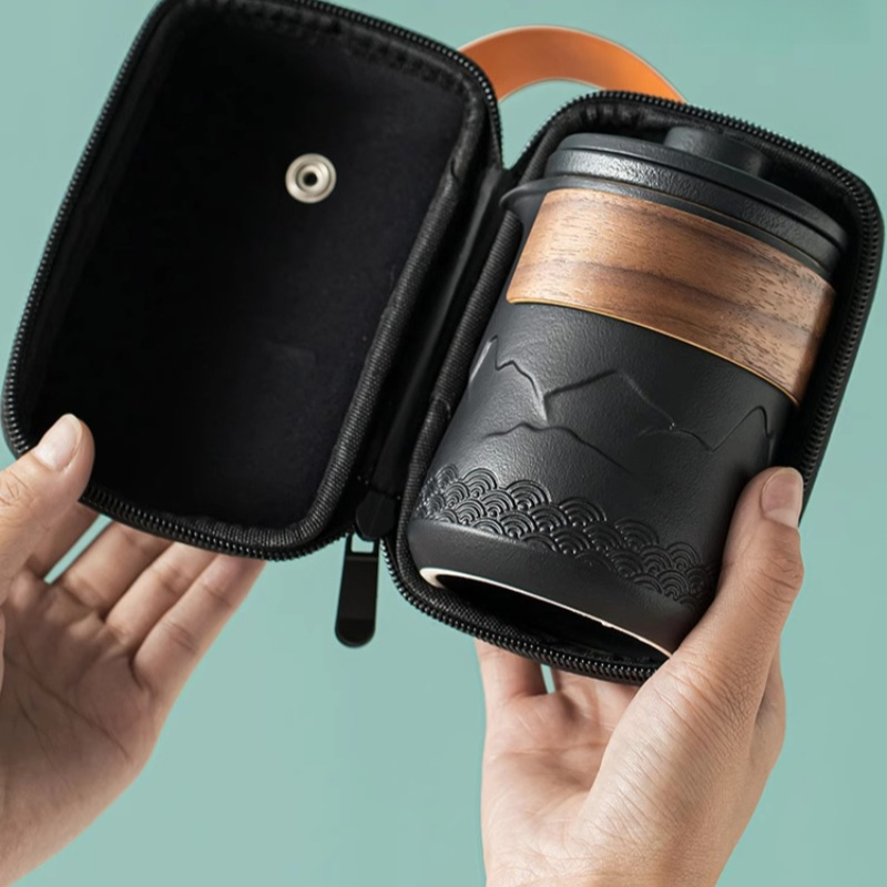 Portable Travel Tea Set One Po - огляд і ціна Camping Cooking Accessories