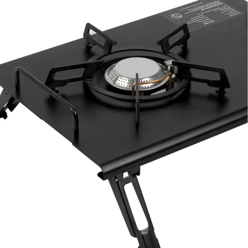 Outdoor Portable Folding Gas S - огляд і ціна Camping Cooking Table With Windshield