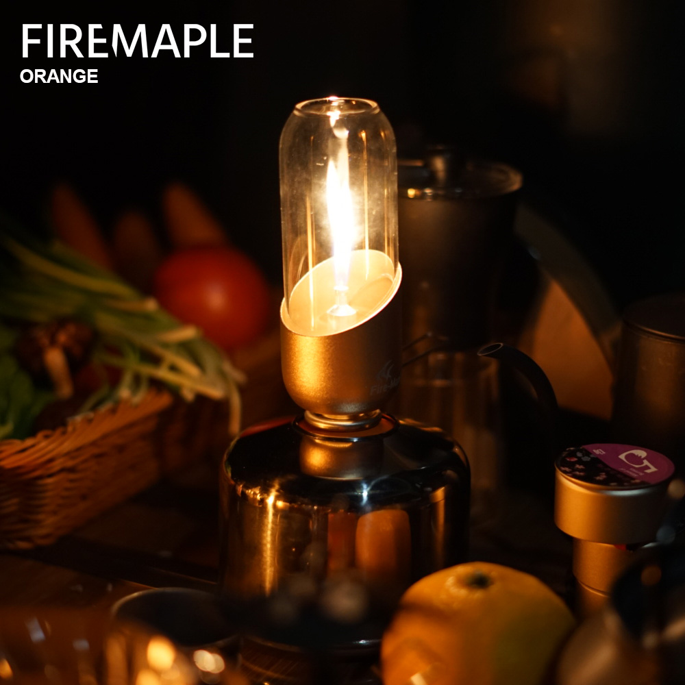 Fire Maple Orange Gas Lantern  - огляд і ціна Camping Cooking Light