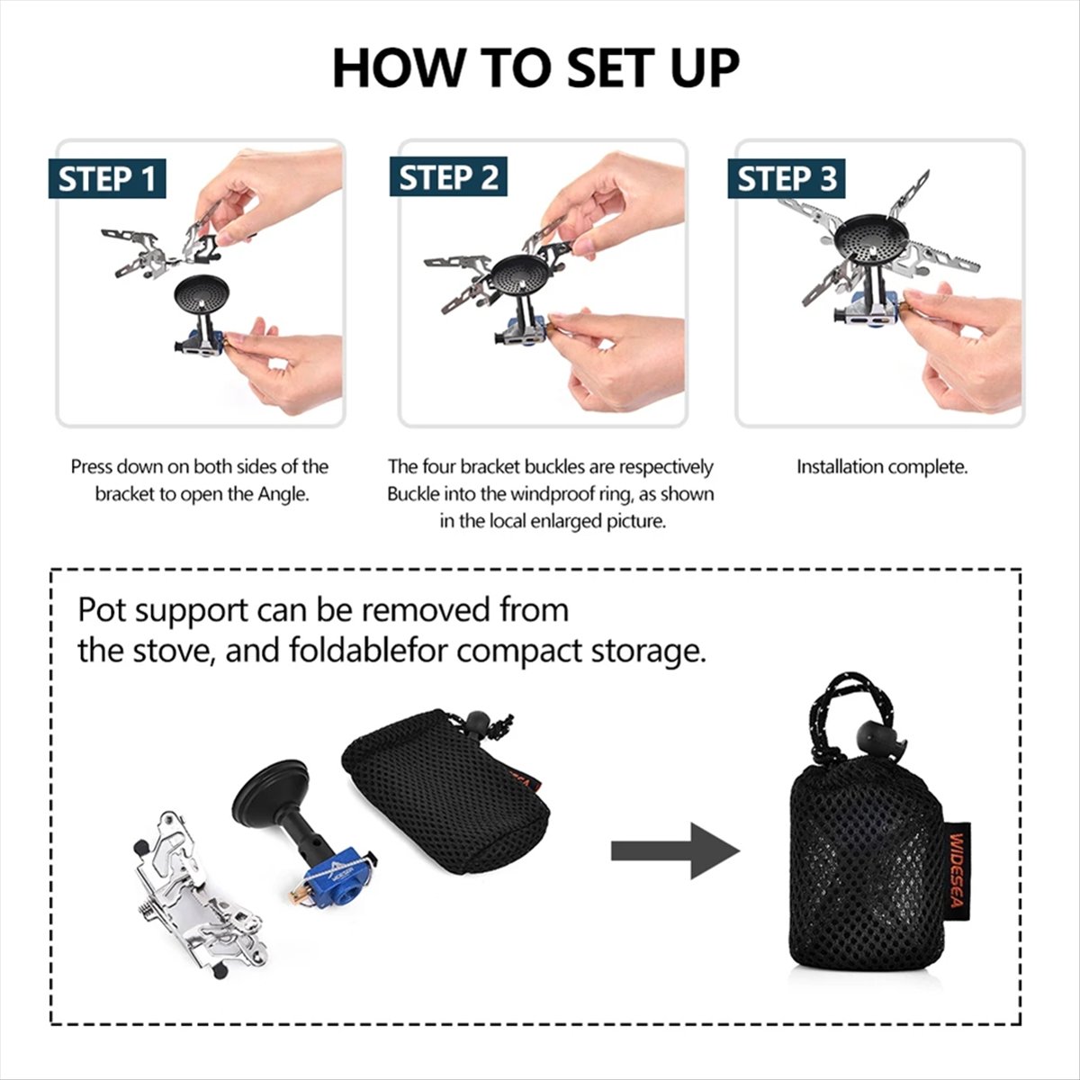 ABJV  Outdoor Camping Gas Burn - огляд і ціна Camping Cooking Light