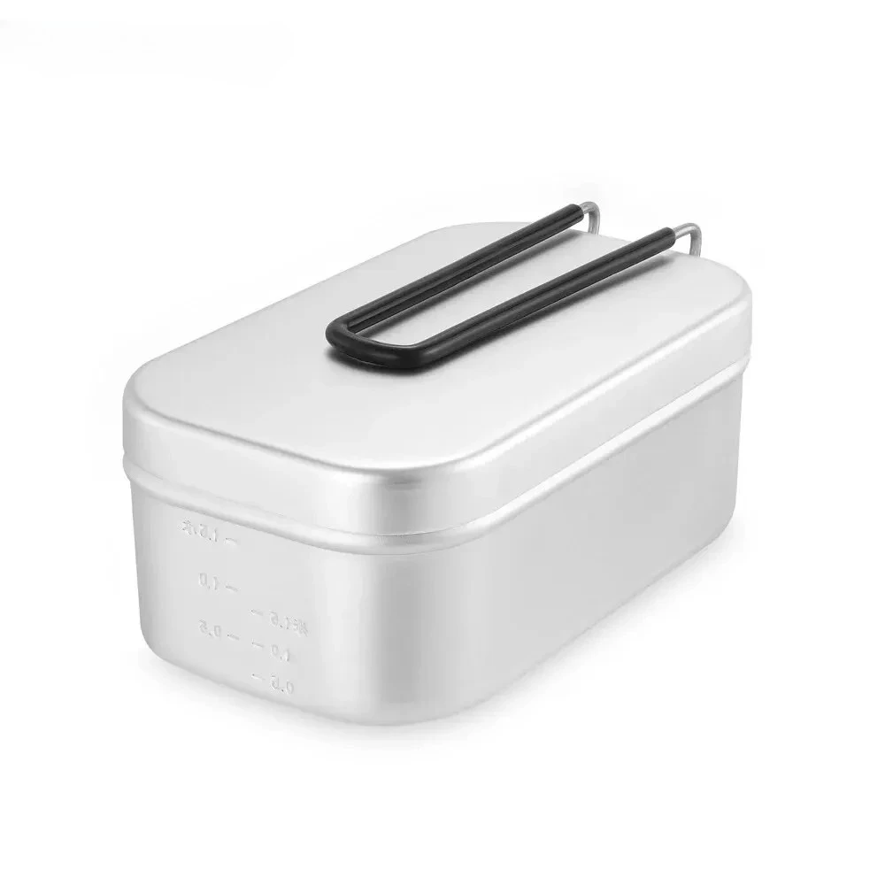 800/1400ML Aluminum Lunch Boxe - огляд і ціна Camping Cooking And Eating