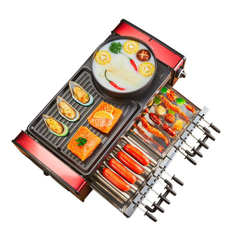Household  Non-stick BBQ Machi - огляд і ціна Camping Cooking Hot Plate
