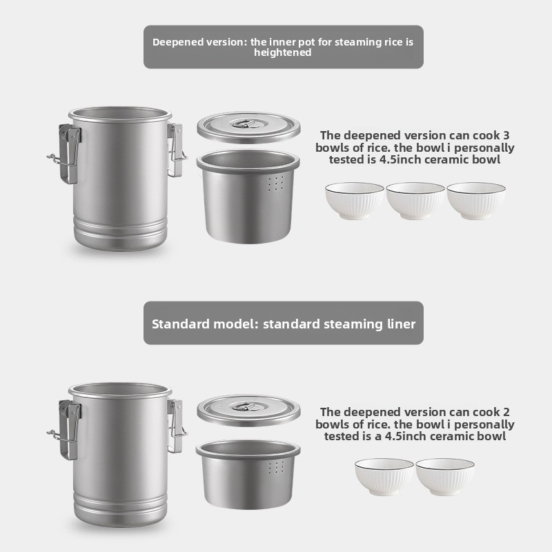 Multi Functional Camping Rice  - огляд і ціна Camping Cooking Pot
