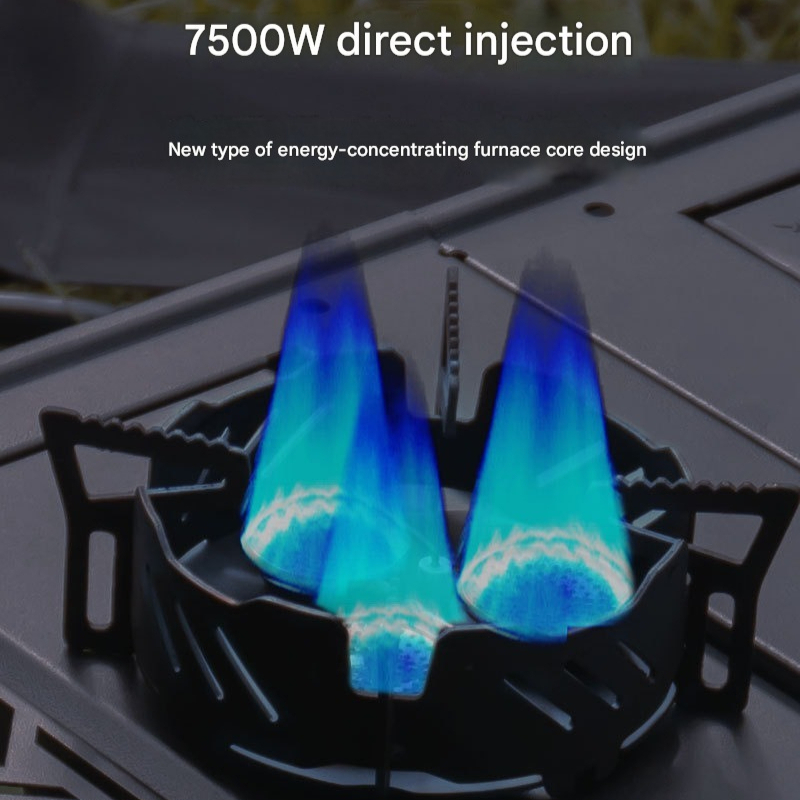 Mini Split Gas Stove Half Unit - огляд і ціна Camping Cooking Table With Windshield