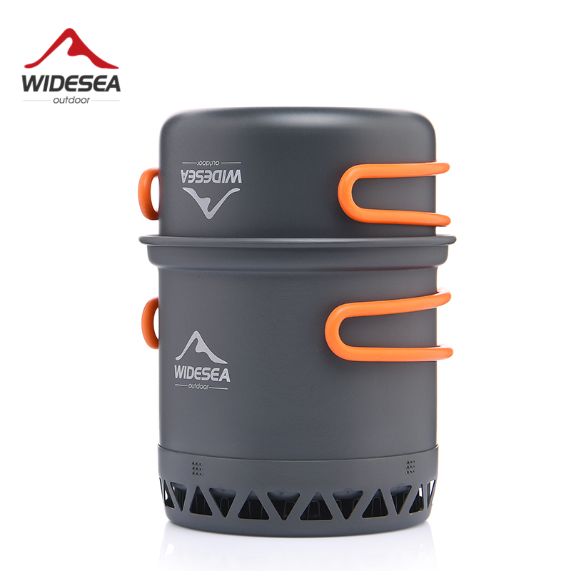 Widesea Camping 1.3L 2.3L Cook - огляд і ціна Camping Cooking Set Jetboil