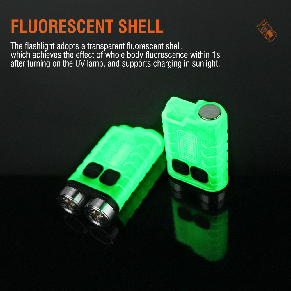 V3 EDC Flashlight Mini Keychai - огляд і ціна Camping Cooking Fish