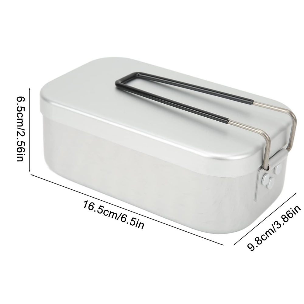 800ML Aluminum Lunch Boxes Out - огляд і ціна Camping Cooking And Eating