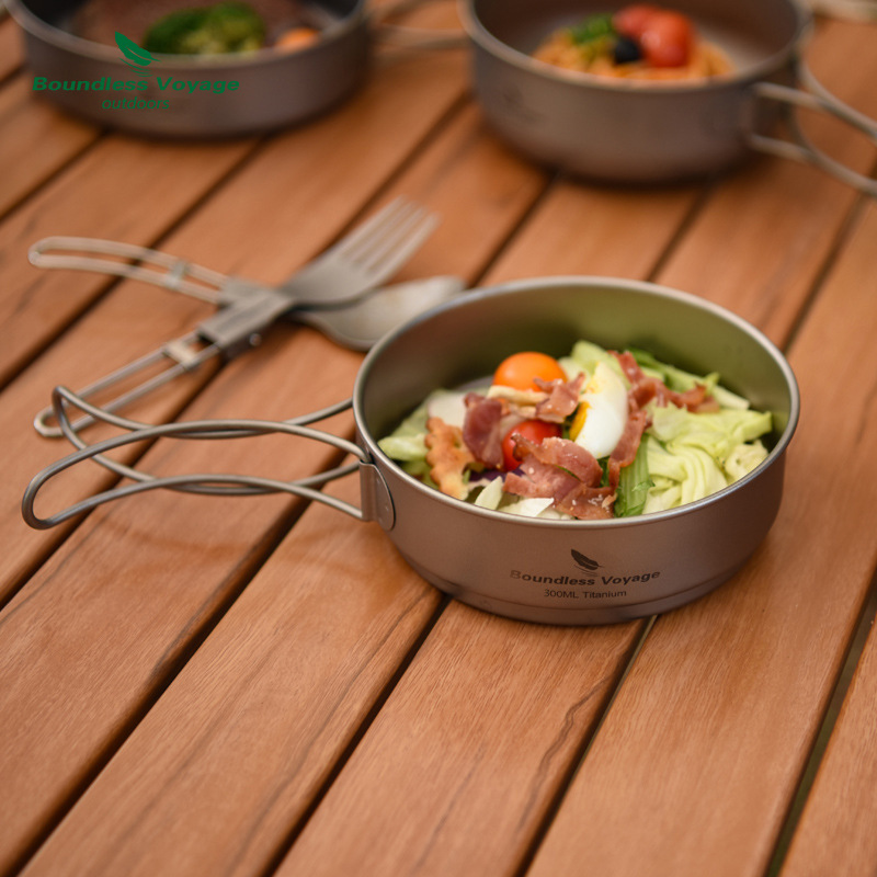 Pure Titanium Folding Handle P - огляд і ціна Camping Lightweight Cooking Pot