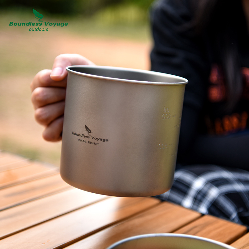 Pure Titanium Folding Handle P - огляд і ціна Camping Lightweight Cooking Pot