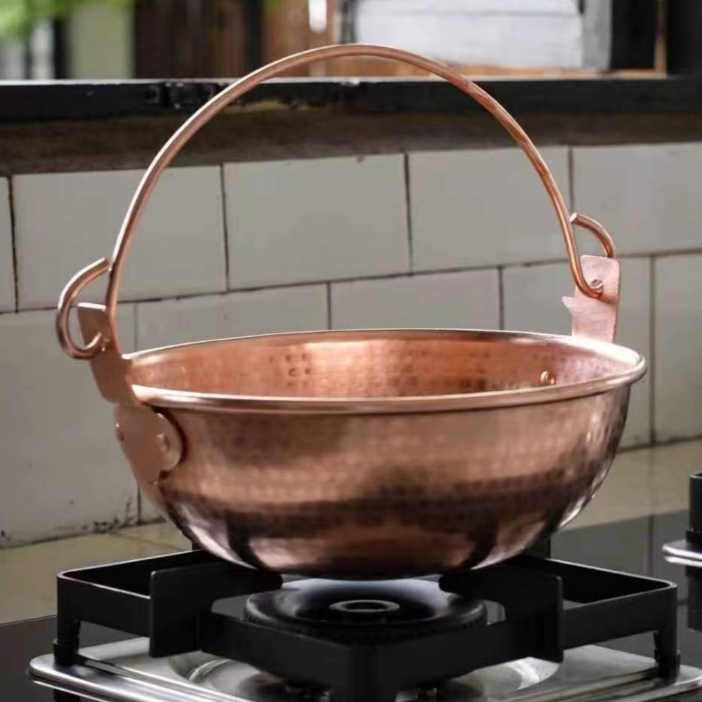 Vintage Copper Hanging Pot,Out - огляд і ціна Camping Cooking Pot