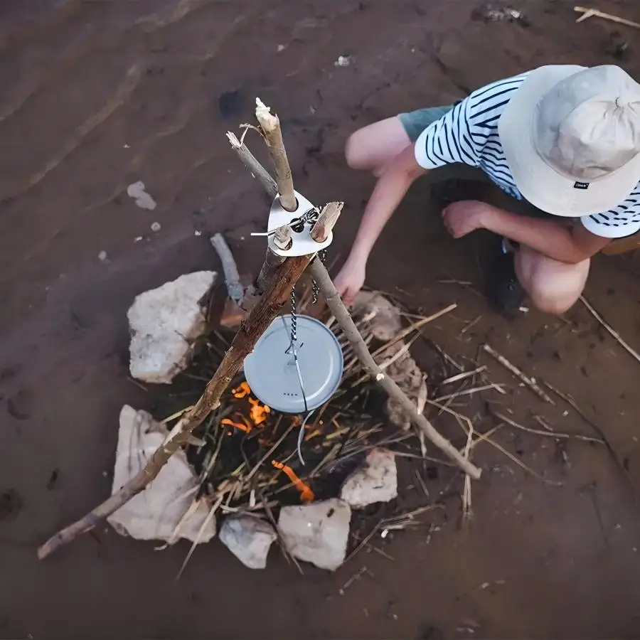 Stainless Steel Portable Campi - огляд і ціна Camping Cooking Multi Tool
