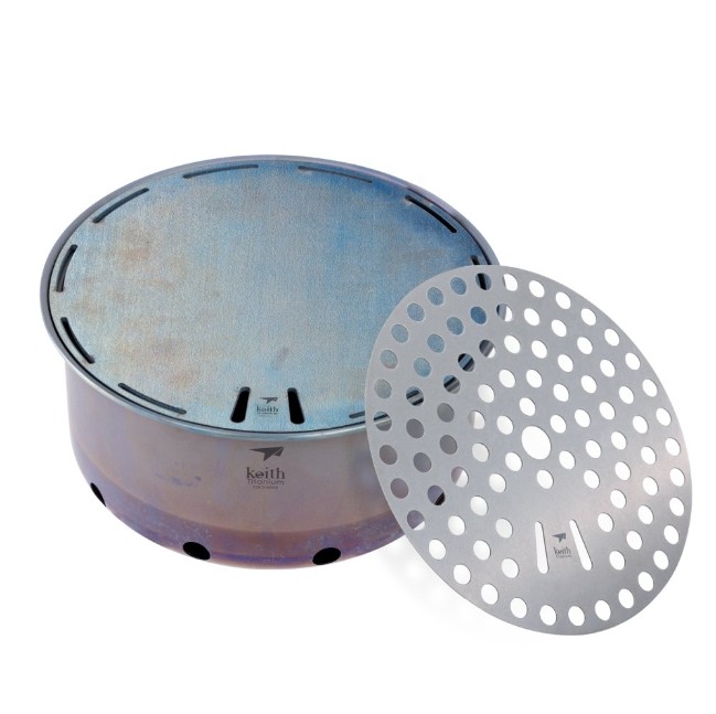 Outdoor Titanium Portable Flat - огляд і ціна Camping Cooking Table With Windshield