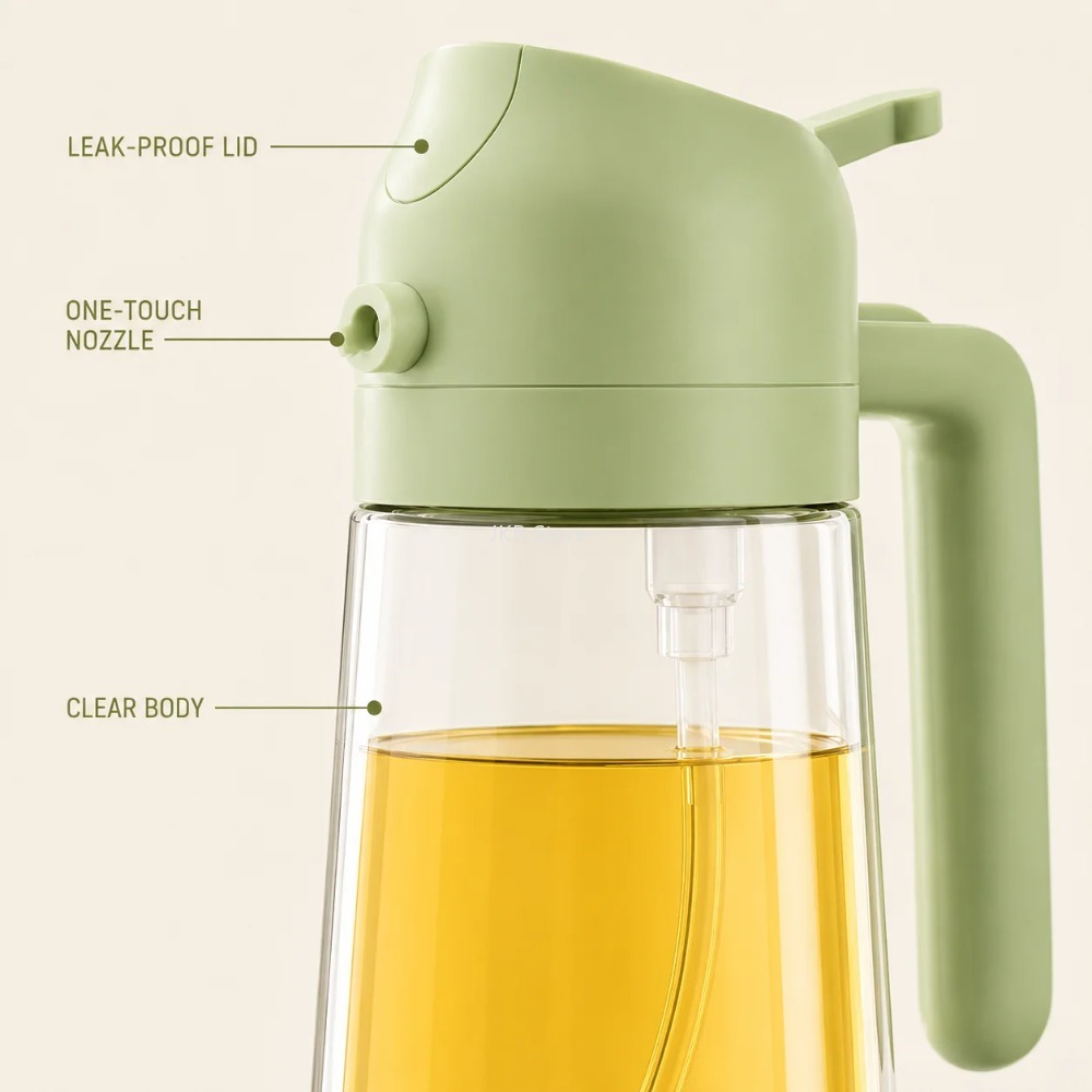 2 in 1 Olive Oil Sprayer Dispe - огляд і ціна Camping Cooking Oil