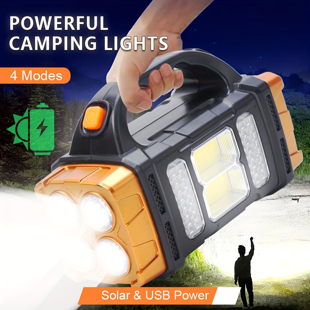 New Upgrade Rechargeable High  - огляд і ціна Camping Cooking Fish