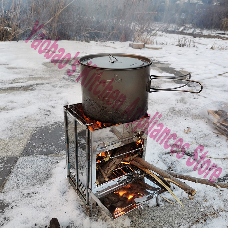 Wood Stove Outdoor Camping Equ - огляд і ціна Camping Cooking Accessories
