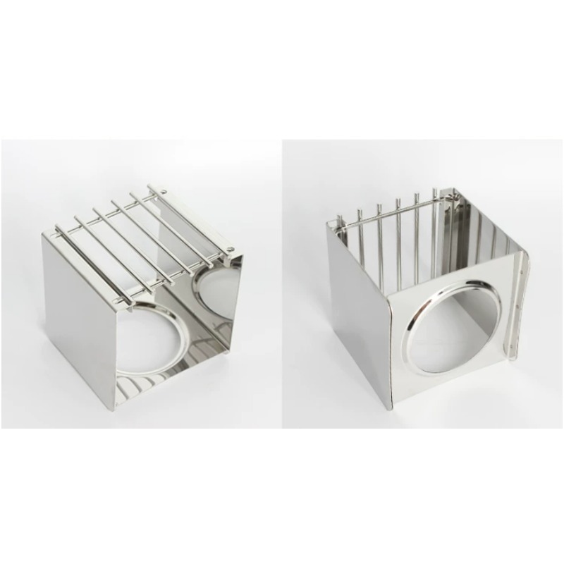 Stainless Steel Square Coffee  - огляд і ціна Camping Cooking Accessories