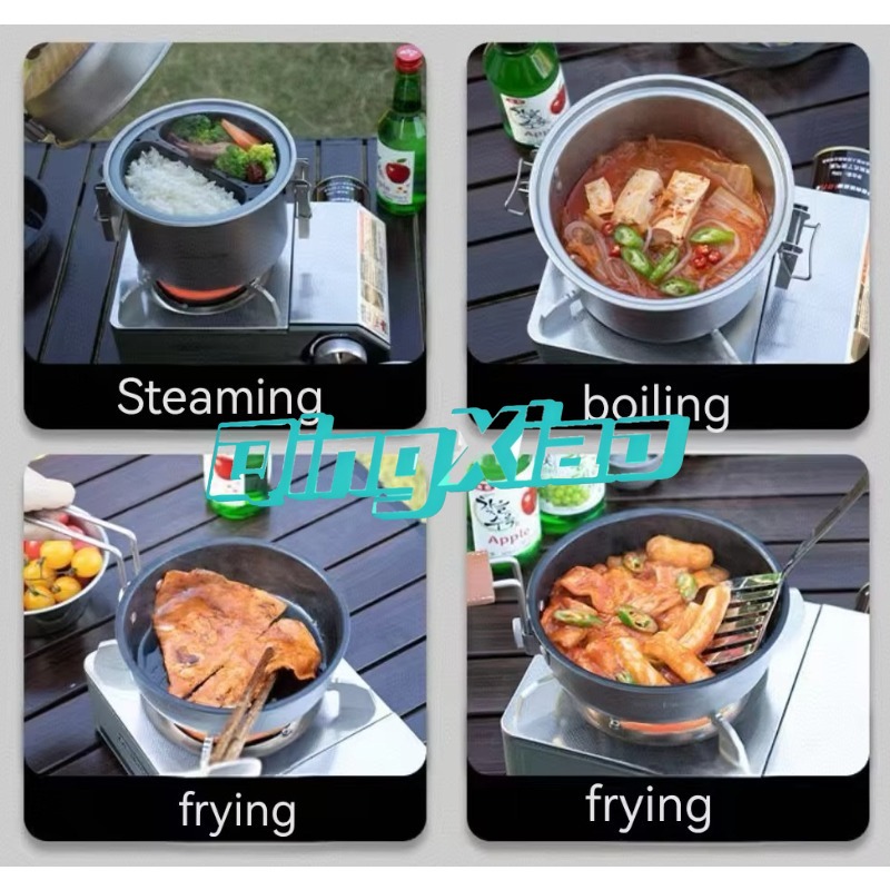 Outdoor 304 Stainless Steel Mu - огляд і ціна Camping Cooking Pot