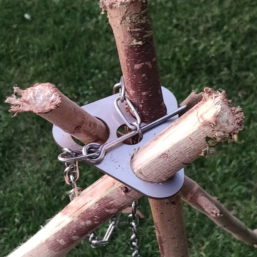 Stainless Steel Camping Tripod - огляд і ціна Camping Cooking Multi Tool