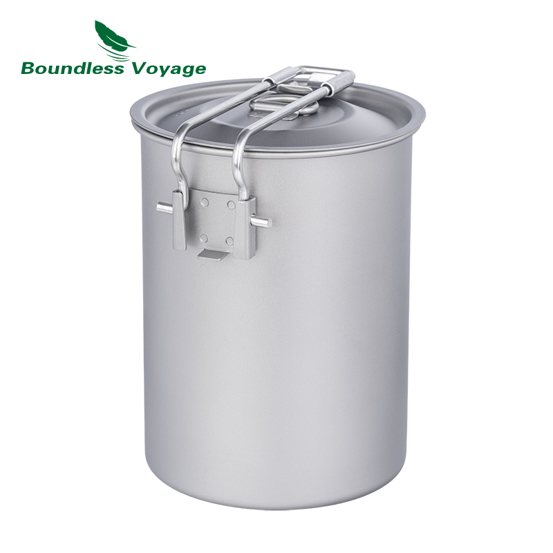 Boundless Voyage 900ml Titaniu - огляд і ціна Camping Lightweight Cooking Pot