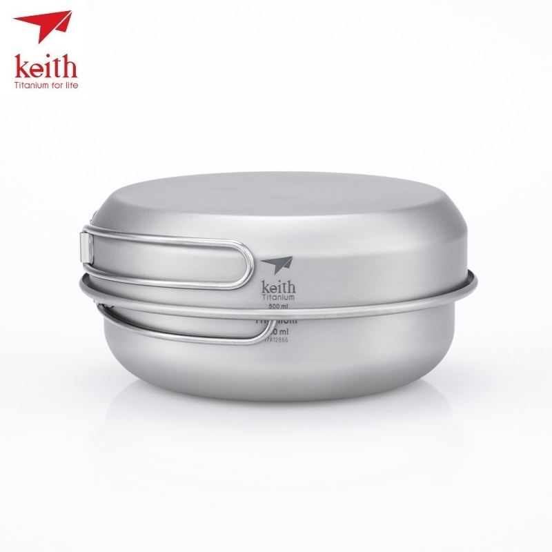 KEITH Titanium Ti6053 3-Piece  - огляд і ціна Camping Cooking Hot Plate