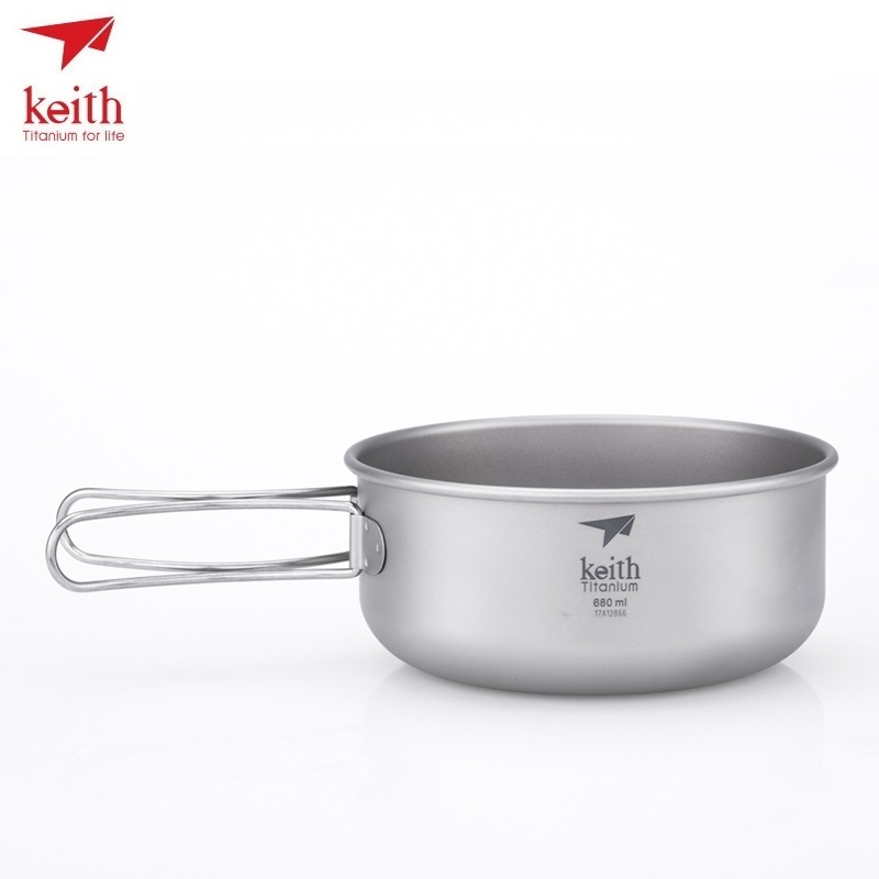KEITH Titanium Ti6053 3-Piece  - огляд і ціна Camping Cooking Hot Plate