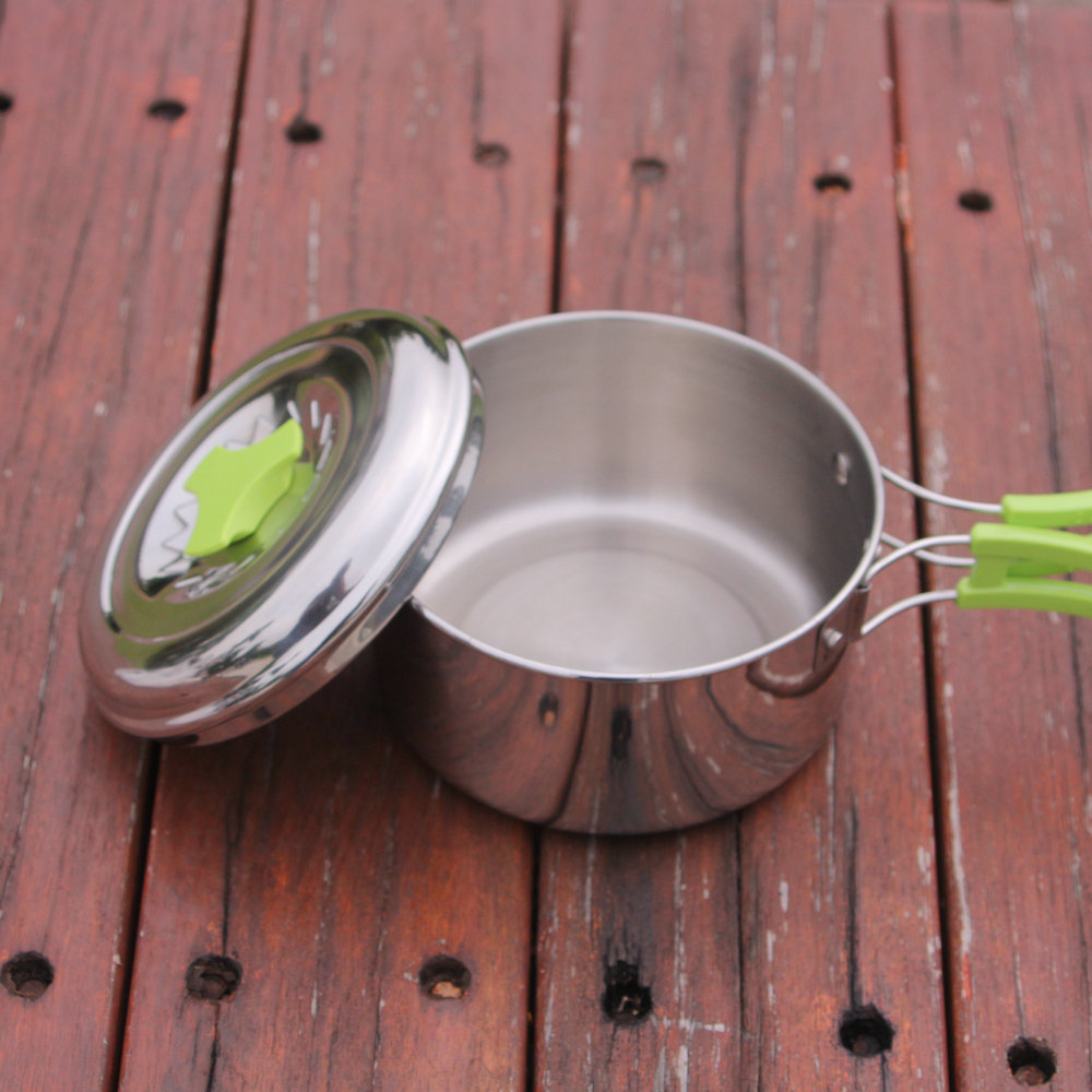 Camping Pot Lightweight Stainl - огляд і ціна Camping Lightweight Cooking Pot
