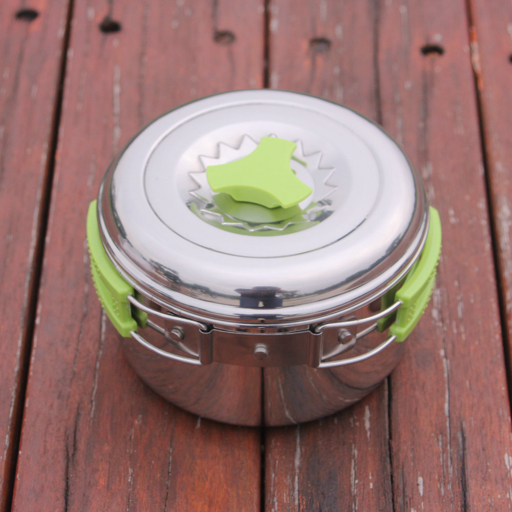 Camping Pot Lightweight Stainl - огляд і ціна Camping Lightweight Cooking Pot