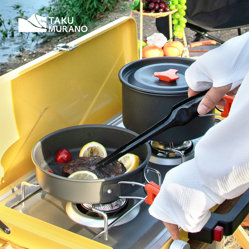 Camping Cookware Set Outdoor C - огляд і ціна Camping Cooking Accessories Set