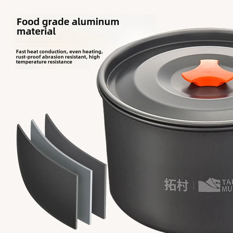 Camping Cookware Set Outdoor C - огляд і ціна Camping Cooking Accessories Set
