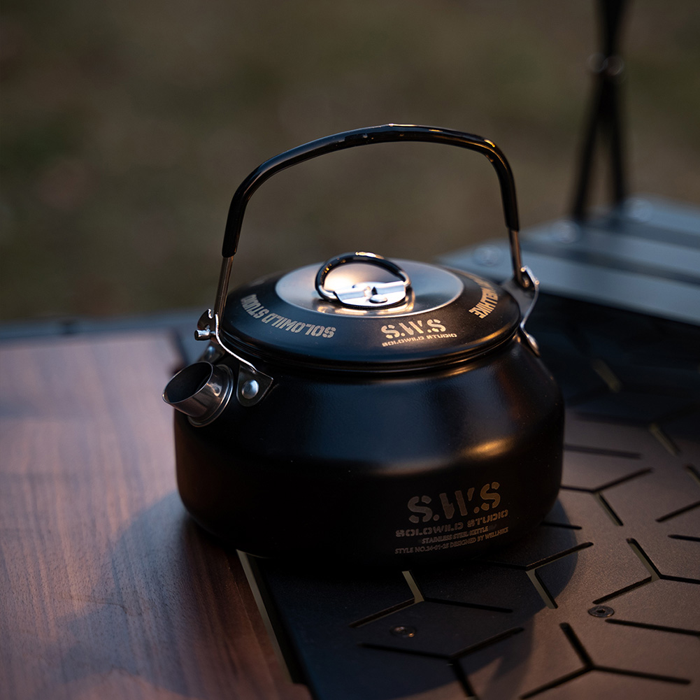 0.8L Outdoor Camping Kettle wi - огляд і ціна Camping Cooking Oil