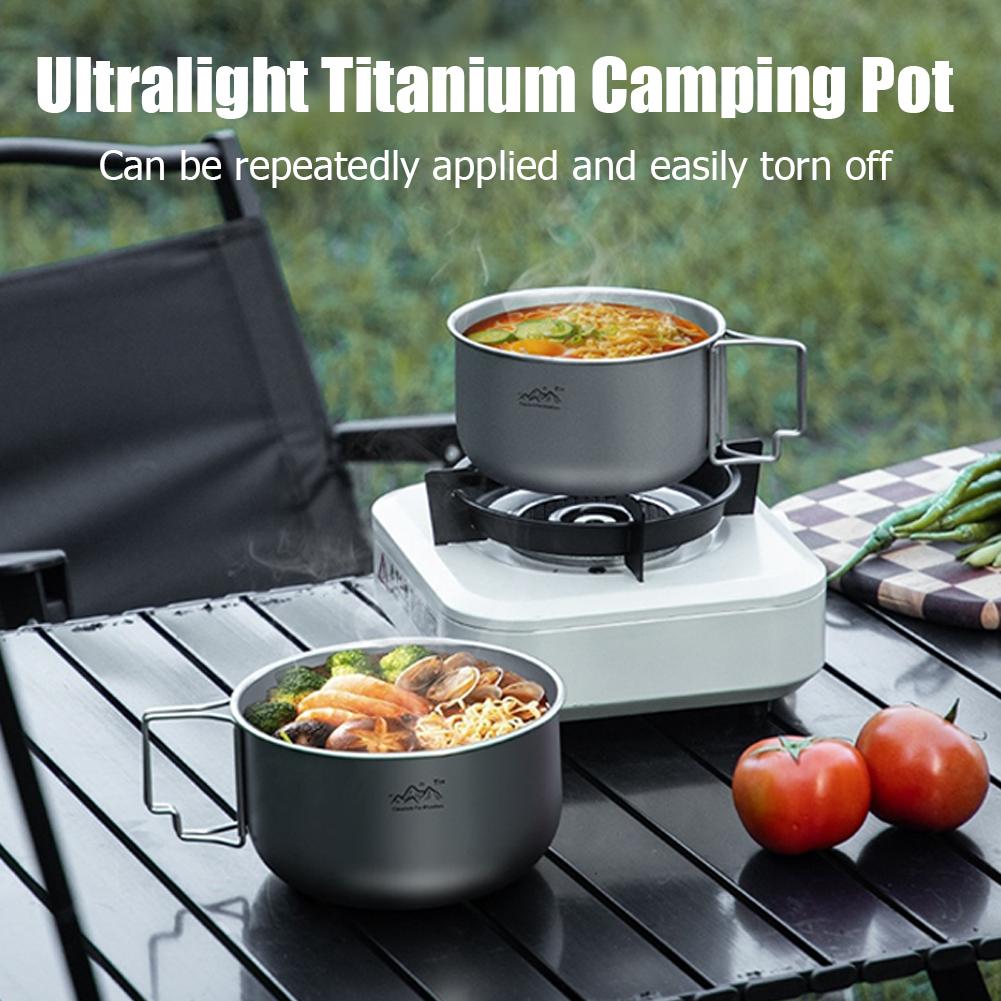Ultralight Titanium Backpackin - огляд і ціна Camping Cooking Cylinder